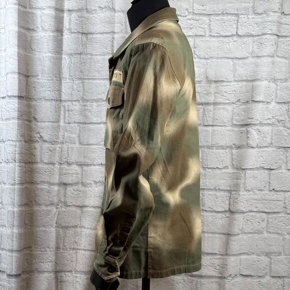 Disney Star Wars Rebel Commando Endor Unit Men's Camo Jacket Small Lucasfilm NWT - Picture 3 of 16